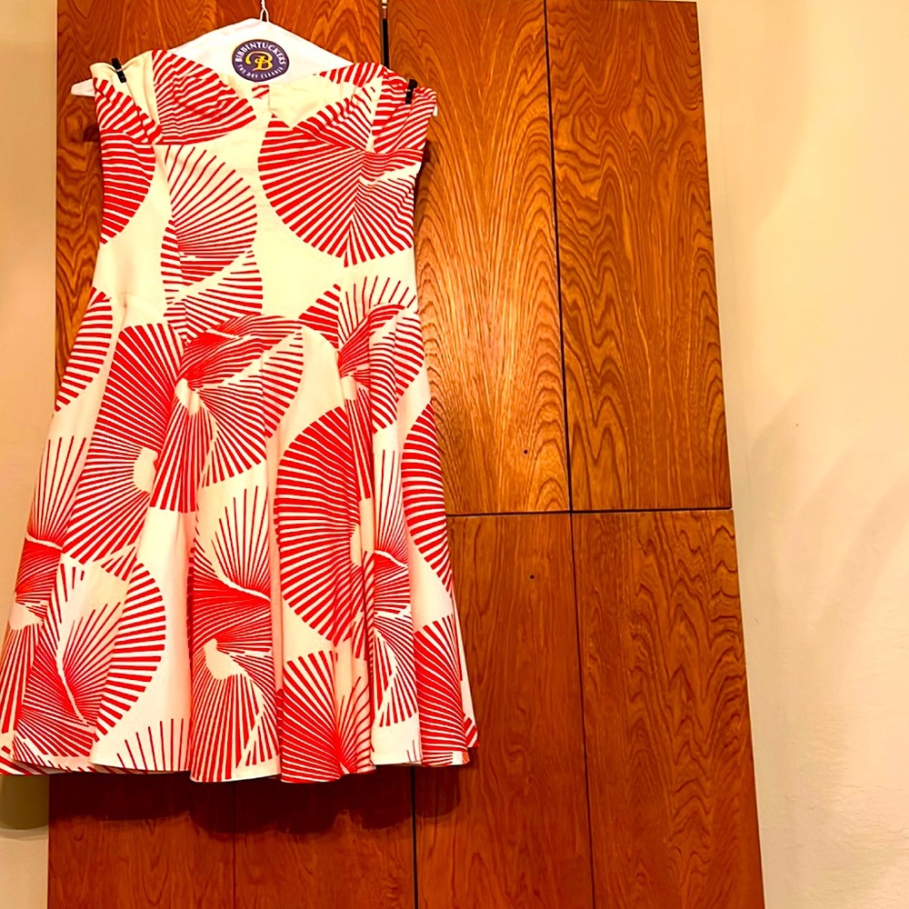 Flirty full-skirted Diane von Furstenberg dress